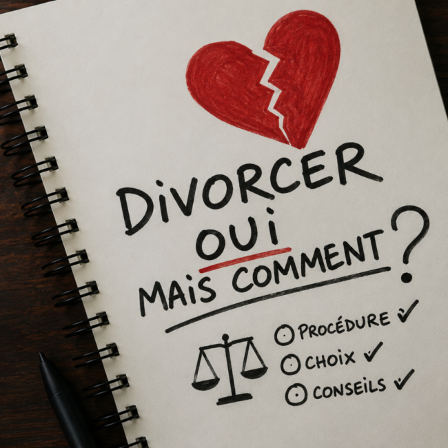 DIVORCER OUI MAIS COMMENT: QUELLE PROCÉDURE PRIVILÉGIER ? COMMENT CHOISIR?