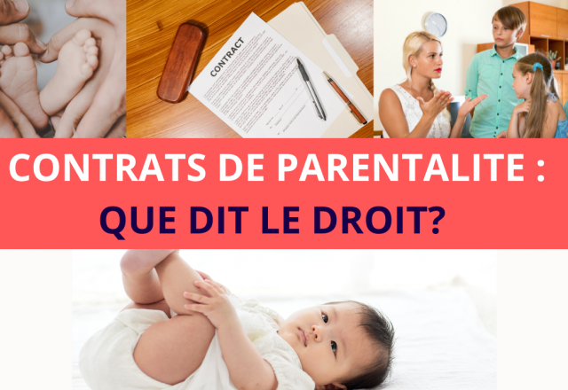 Contrat de parentalité, don de sperme, bébé surprise : que dit le droit?