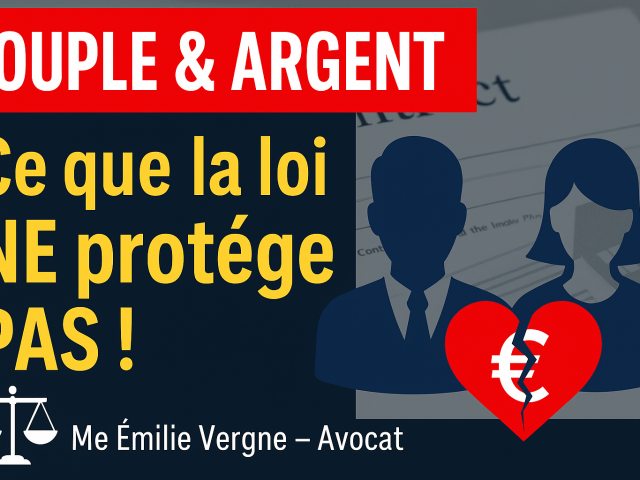 ???? COUPLE & ARGENT : ce que la loi NE protège PAS (et comment t’en sortir)