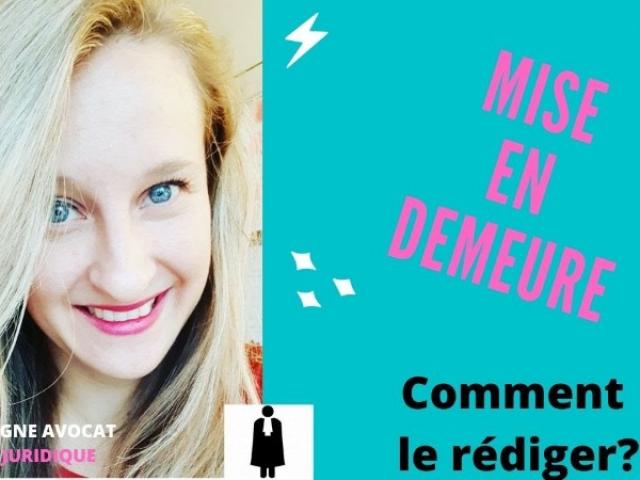 COURRIER de MISE EN DEMEURE: COMMENT le rédiger seul et efficacement? 