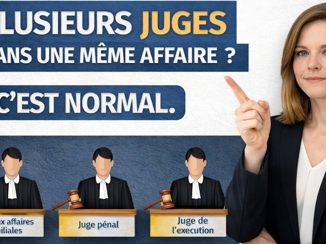Pourquoi votre affaire peut passer devant plusieurs juges ? 